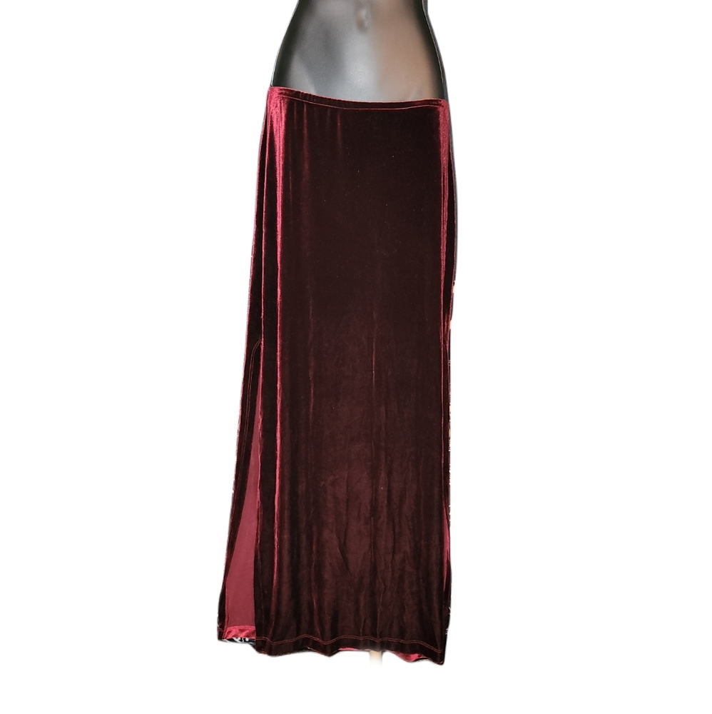 Vintage 90s steppin' out maxi skirt